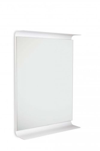 Wandmontierter Spiegel für Badezimmer - CURVÀ : 5689.09  - LINEABETA - modern / rechteckig / mit Regal