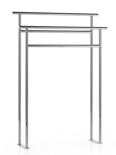 Leiter-Handtuchhalter - GRELA : 5118.33 - LINEABETA - bodenstehend / Messing