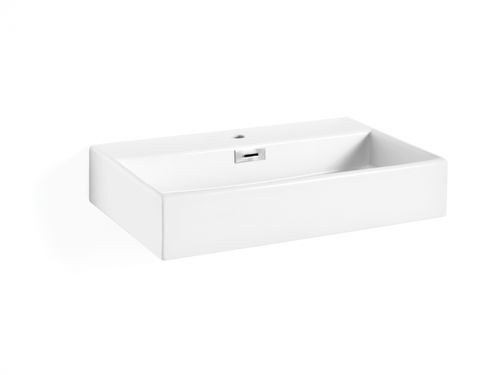 Aufsatzwaschbecken - QUARELO : 53710.17 - LINEABETA - Keramik / rechteckig / modern