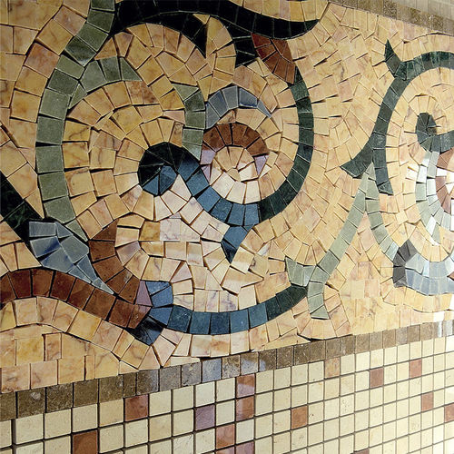 Marmor-Mosaikfliese - ARTISTIC : GREEK - LITHOS MOSAICO ITALIA - poliert / matt / für den Innenraum