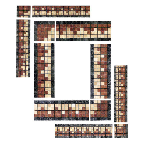 Mosaikfries - ARTISTIC : GRECHE - LITHOS MOSAICO ITALIA - Marmor / wandmontiert / Boden
