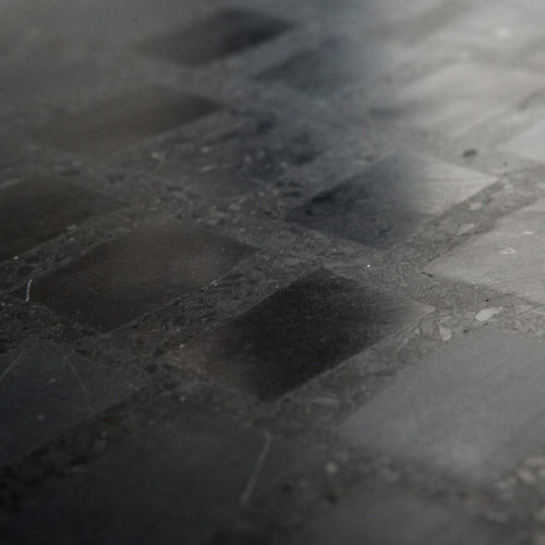 Fliesen für den Innenraum - MAISON & OBJET : OMAGGIO A “SCARPA” - LITHOS MOSAICO ITALIA - bodenstehend / Marmor / Motiv