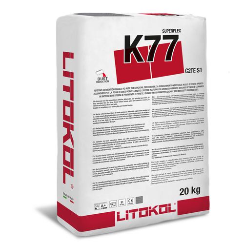 Zementkleber für Fliesen - SUPERFLEX K77 - LITOKOL
