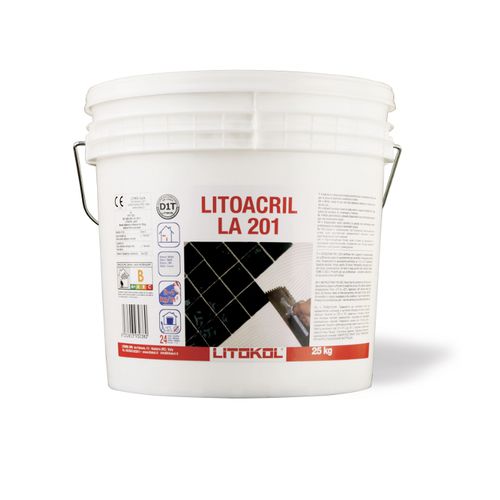 Befestigungs-Klebepaste - LITOACRIL LA201 - LITOKOL - für Gips / für Zement / für Beton