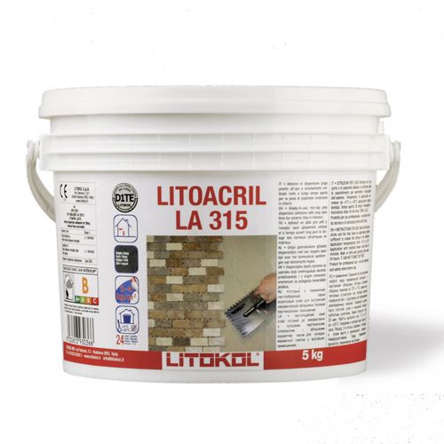 Klebemörtel für Verfugung - LITOACRIL LA315 - LITOKOL - für Fliesen / Klebe