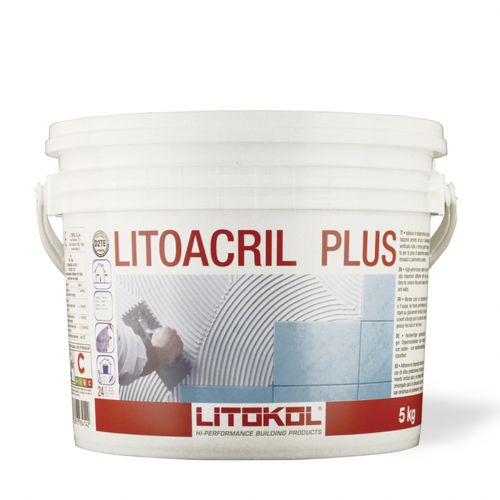 Befestigungs-Klebepaste - LITOACRIL PLUS - LITOKOL - für Gips / für Zement / für Beton