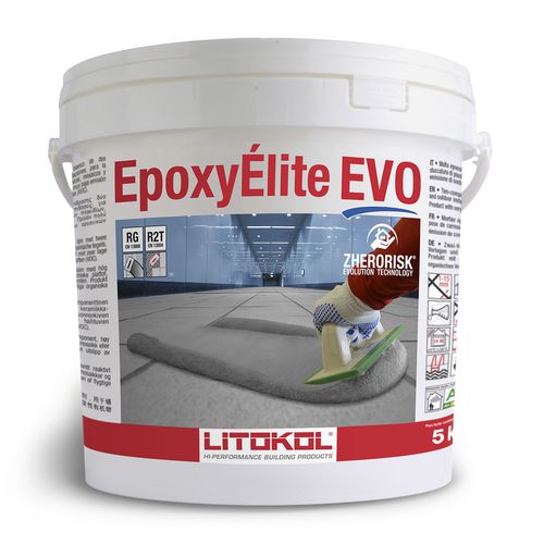 Säurefester Mörtel - EPOXYÉLITE EVO - LITOKOL - für Verfugung / Spachtel / selbstklebend