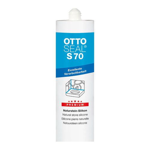 Elastische Dichtungsmasse - OTTOSEAL S70 - LITOKOL - auf Silikonharzbasis / wasserdicht / für Stein