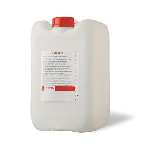 Zusatzmittel / Fließmittel Verflüssiger - LATEXKOL - LITOKOL - für Fußboden / für Außenbereich / für den Innenraum