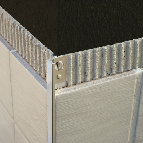 Aluminium-Abschlussprofil - ESA    - LITOKOL - für Fliesen / für Außeneckprofil / L