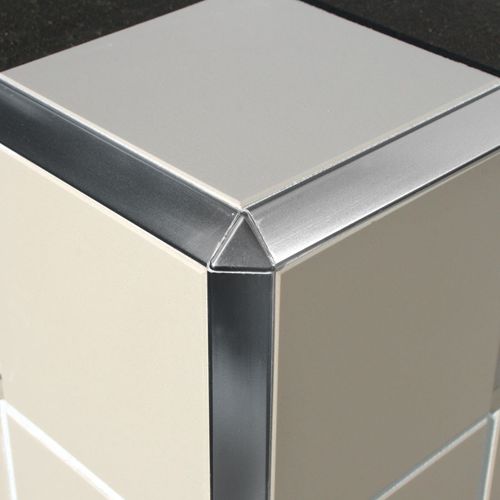 Aluminium-Abschlussprofil - EAT  - LITOKOL - für Fliesen / für Außeneckprofil / Eck