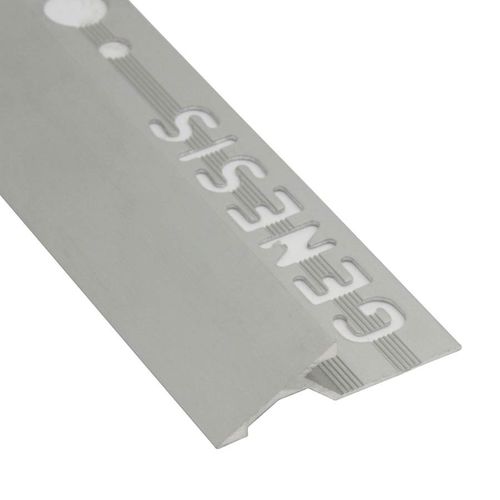 Aluminium-Übergangsprofil - RSA  - LITOKOL - für Fliesen / Ortgang / silberfarben