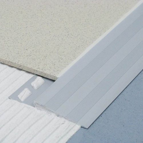 Aluminium-Übergangsprofil - RAA  - LITOKOL - für Fliesen / Ortgang / silberfarben