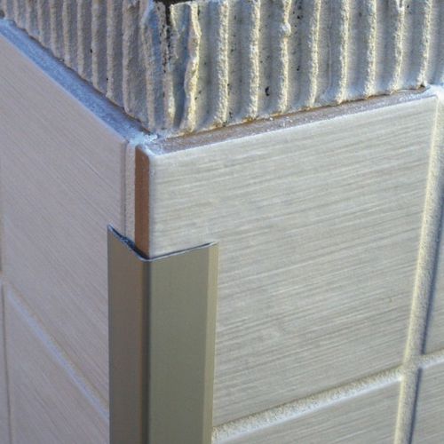 Wandschutz für Eckeinbau - EAA  - LITOKOL - Aluminium / Dekor