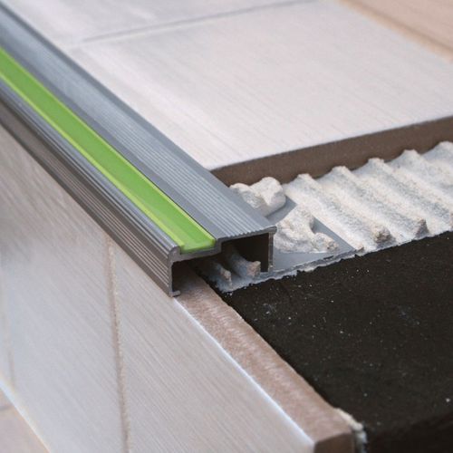 Aluminium-Treppenkante - ALM  - LITOKOL - rutschfest / langnachleuchtende