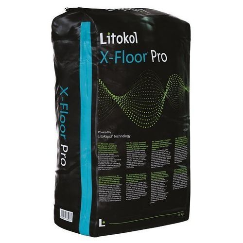 Schwimmender Estrich - X-FLOOR&reg; PRO - LITOKOL - schnelltrocknend / Zement / hochbelastbar