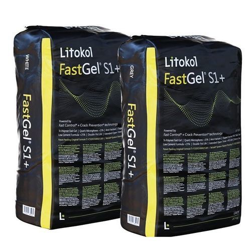 Klebemörtel für Fliesen - FASTGEL&reg; S1+ - LITOKOL - für Gipskarton / für Stein / für Marmor