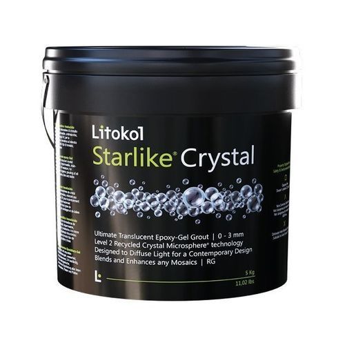 Mörtel für Verfugung - STARLIKE® CRYSTAL - LITOKOL - wasserdicht / für Estrich / für Fliesen