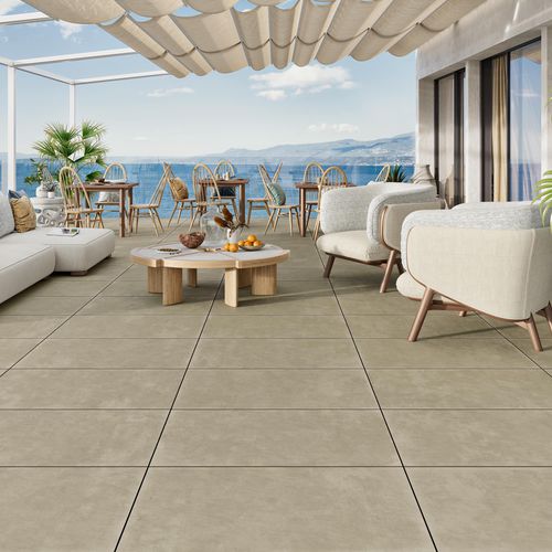 Fliesen für Außenbereich - GROUND - LOVE CERAMIC TILES - Feinsteinzeug / emaillierte Keramik / matt