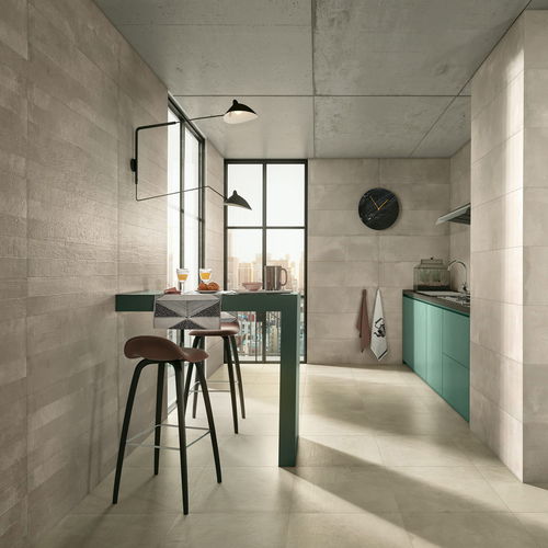 Feinsteinzeugfliesen - CORE - LOVE CERAMIC TILES - Zement / matt / für den Innenraum