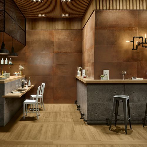 Feinsteinzeugfliesen - METALLIC - LOVE CERAMIC TILES - matt / emailliert / für den Innenraum