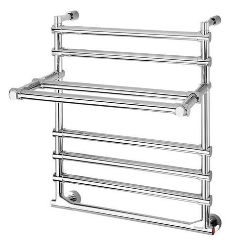 Elektrischer Badheizkörper - 522 - MARGAROLI - modern / Metall / silberfarben