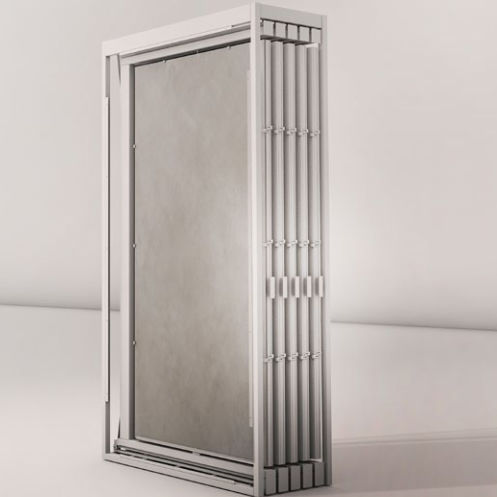 Holzfliesenständer - PIVOT 10 FRAMES - MAROCCHI - Metall / einseitig / Platten