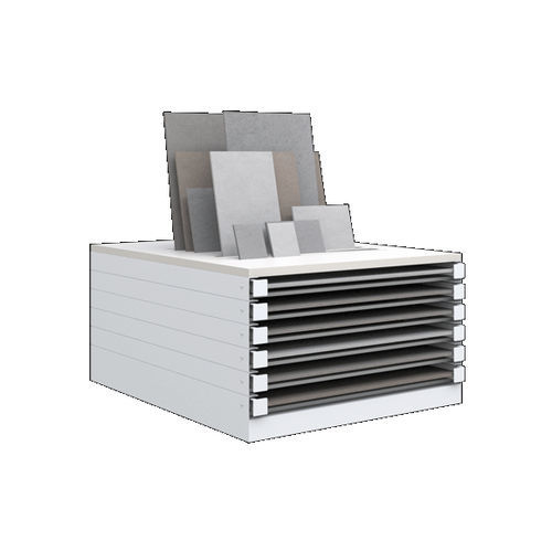 Holzfliesenständer - CB6 series - MAROCCHI - einseitig / Platten / Tisch