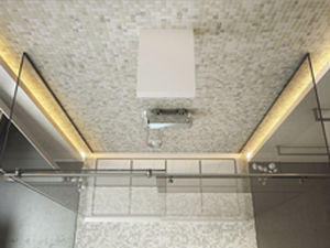 Glas-Duschkabine - BX.201 LITE - MOMA DESIGN - mit Schiebetür / rechteckig / Transparentglas