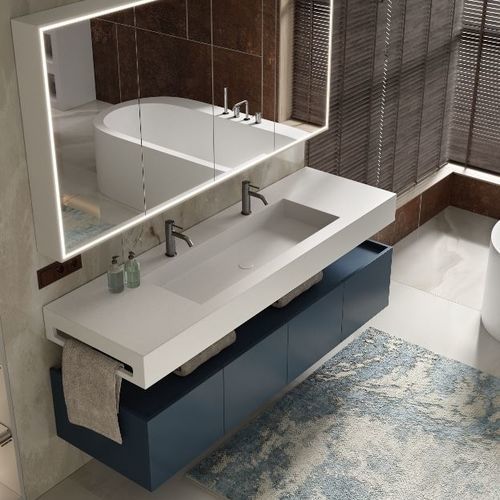 Moderner Badezimmer-Schrank - EDIITON  - MOMA DESIGN - für Privatgebrauch / für Hotels / Eiche