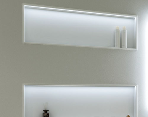 Corian®-Nische - CONTAINER - MOMA DESIGN - rechteckig / für Badezimmer