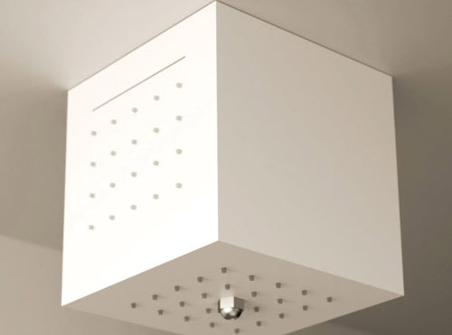 Deckenmontierter Duschkopf - DOCCIACQUA TECH - MOMA DESIGN - quadratisch / Regenstrahl