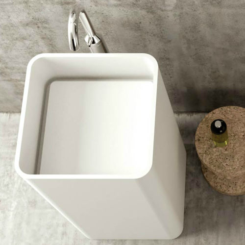 Freistehendes Waschbecken - TOWER QUADRO - MOMA DESIGN BY ARCHIPLAST