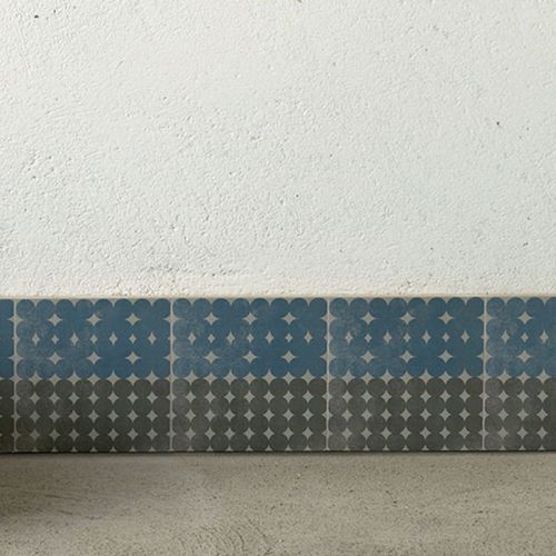 Feinsteinzeugfliesen - AZULEJ : TREVO - MUTINA - gealtert / für den Innenraum / bodenstehend