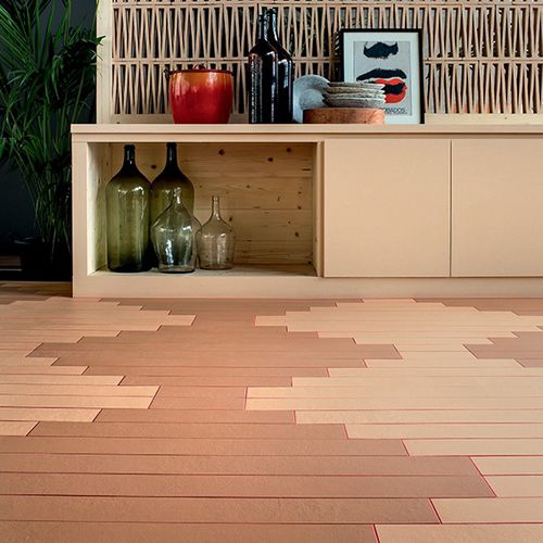 Feinsteinzeugfliesen - TIERRAS : GROUT - MUTINA - matt / für den Innenraum / für Außenbereich