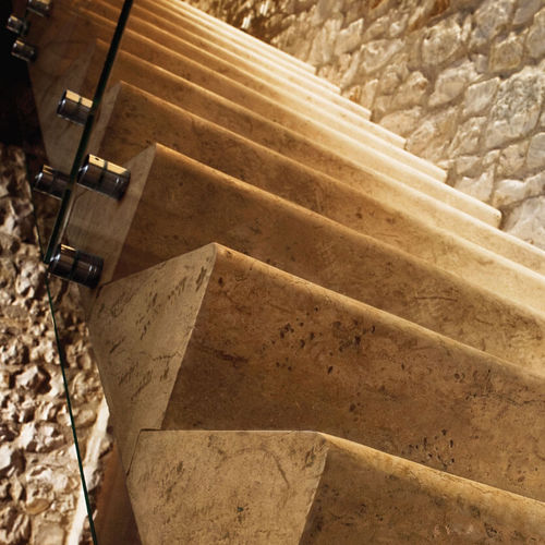 Marmor-Stufenbelag - WAX FINISHED SERIES - PETRA ANTIQUA