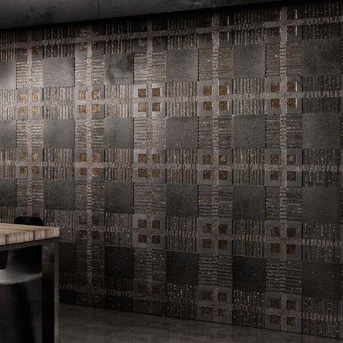 Marmor-Mosaikfliese - REPS&JACQUARD SERIES - PETRA ANTIQUA - 3D / gealtert / für den Innenraum