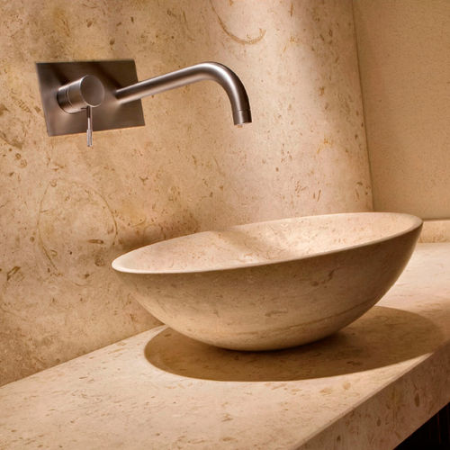 Aufsatzwaschbecken - SINK 29 - PETRA ANTIQUA - Marmor / rund / modern