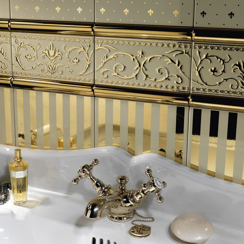 Keramikfliesen - GRAND ELEGANCE GOLD - PETRACER'S CERAMICS - matt / poliert / für den Innenraum