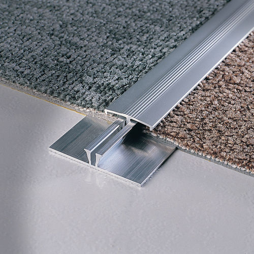 Aluminium-Abschlussprofil - CARPETEC MG - PROFILITEC - Messing / für Teppichböden