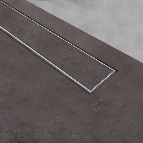 Abflussrinnen-Gitter / Edelstahl - SHOWERTEC STL CTF - PROFILITEC - Stahl / Aluminium / Kunststoff