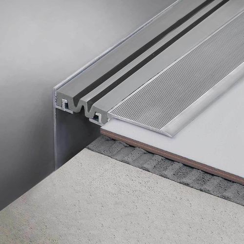 Elastomer-Dehnungsfuge - Jointec GDLP - PROFILITEC - Aluminiumprofil / für Wand / für Fußboden