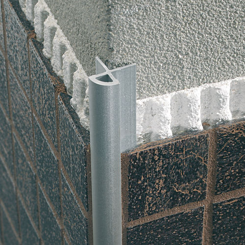 Aluminium-Abschlussprofil - MOSAICTEC RJM  - PROFILITEC - für Fliesen / für Außeneckprofil
