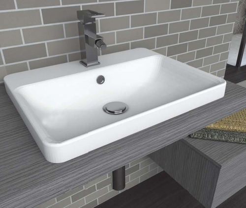 Aufsatzwaschbecken - 123 - PROGETTO IDEA STELLA - Marmor / rechteckig / modern