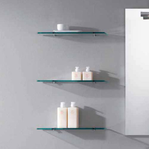 Wandmontiertes Regal - 1318 - PROGETTO IDEA STELLA - modern / Glas / für Badezimmer