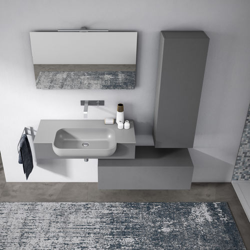 Unterschrank für Badezimmer - ZEUS: 20 / 160  - PROGETTOBAGNO - wandmontiert