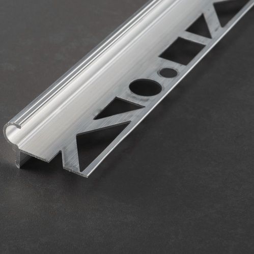 Aluminium-Treppenkante - PROBASIC FLORENTINER series - PROLINE - Edelstahl / PVC / rutschfest