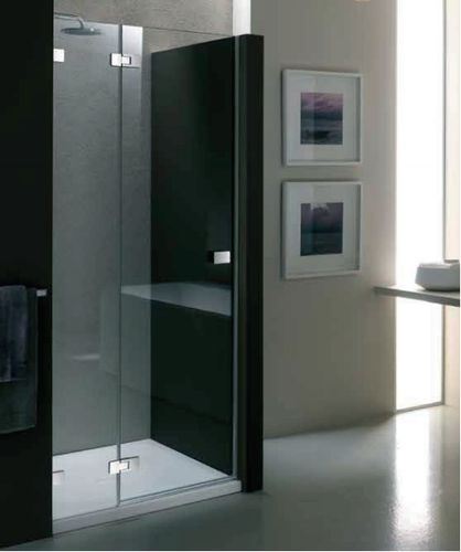 Glas-Duschkabine - XN-2 + XB - PROVEX - Aluminium / mit Flügeltür / rechteckig