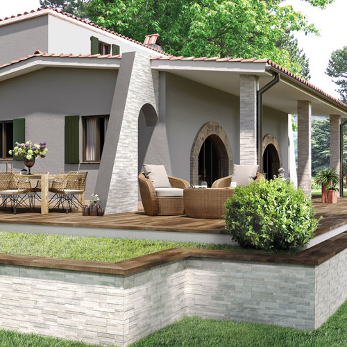 Feinsteinzeugfliesen - J87439 - Ceramica Rondine - matt / 3D / für Außenbereich