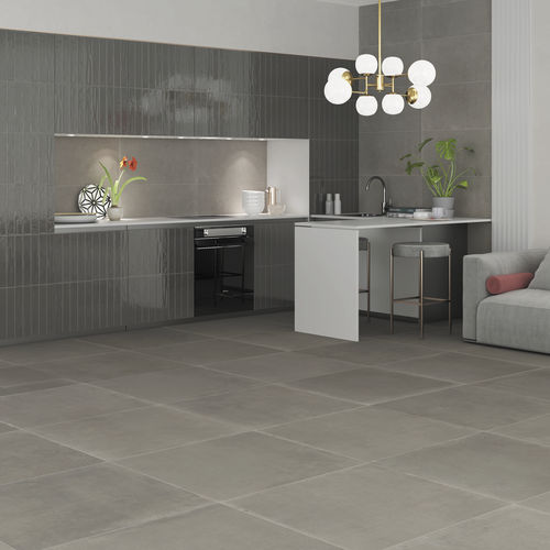 Feinsteinzeugfliesen - TAUPE - Ceramica Rondine - poliert / Struktur / für den Innenraum